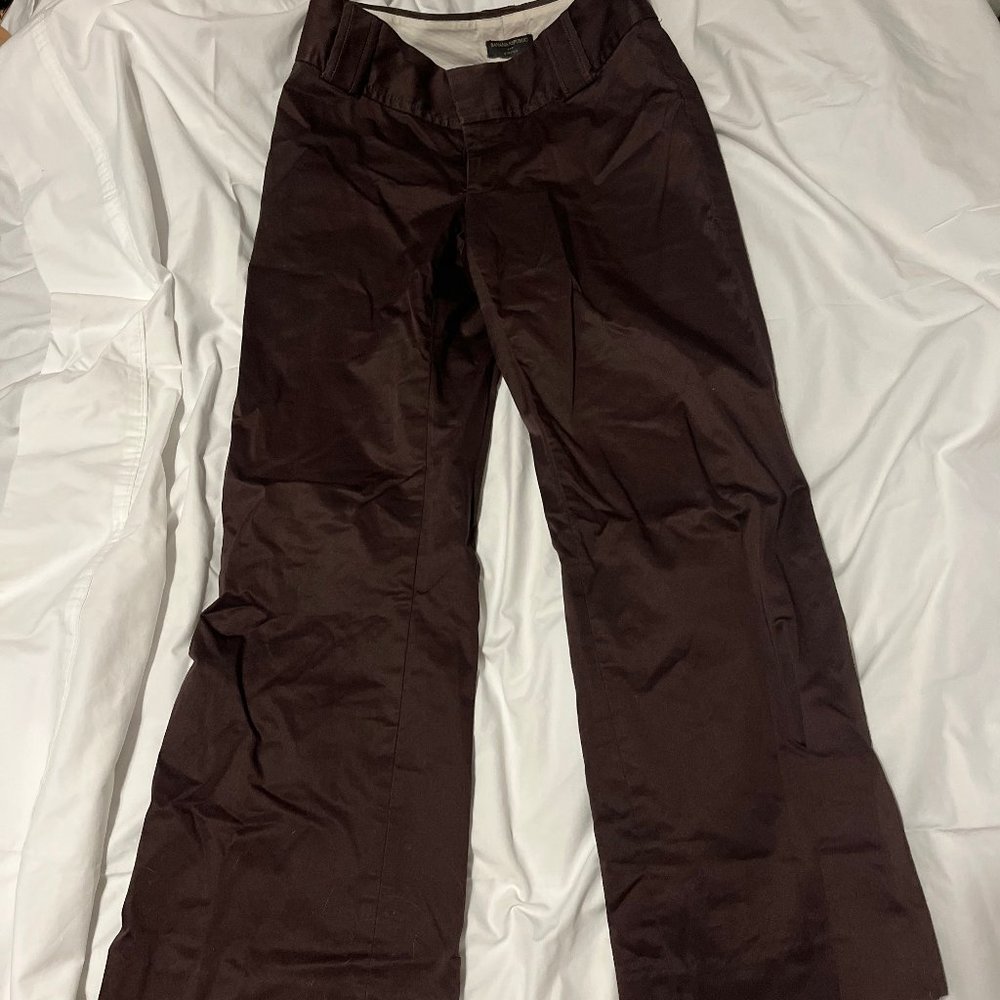 Banana Republic Brown Stretch Pants